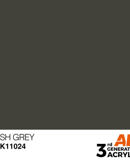 AK ACRYLIC AK11024	Ash Grey 17ml
