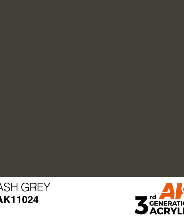 AK ACRYLIC AK11024	Ash Grey 17ml