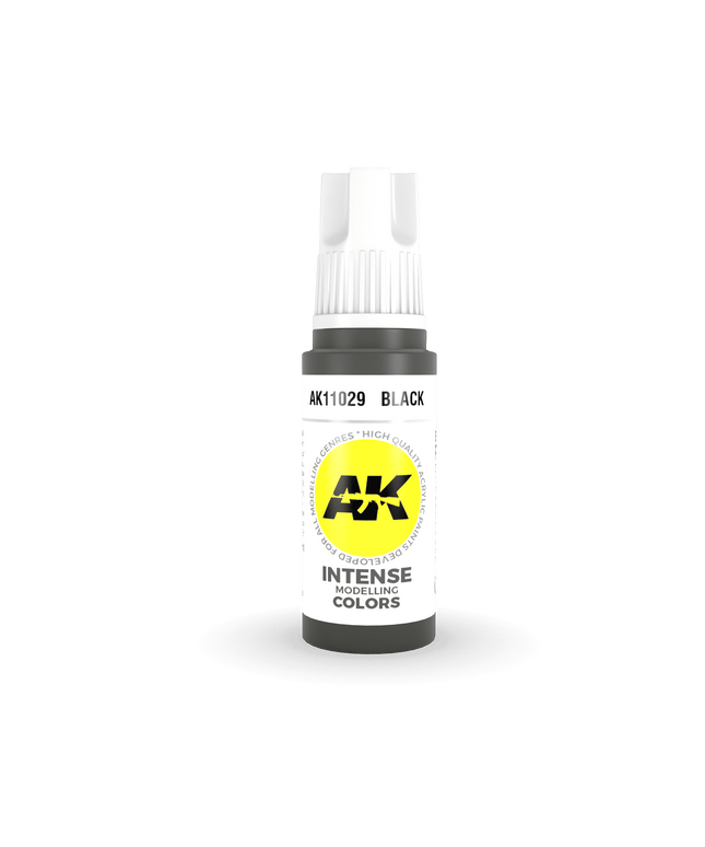 AK ACRYLIC AK11029	intense Black 17ml