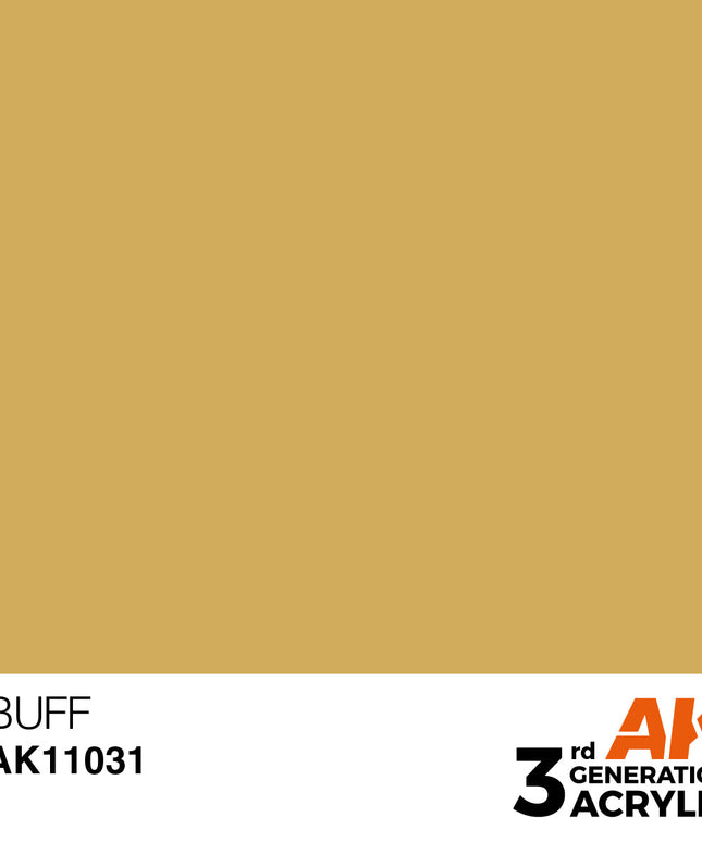 AK ACRYLIC AK11031	Buff 17ml
