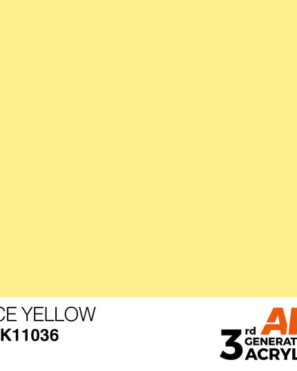 AK ACRYLIC AK11036	Ice Yellow 17ml