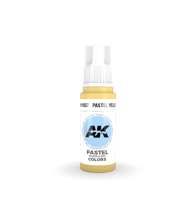 AK ACRYLIC AK11037	Pastel Yellow 17ml