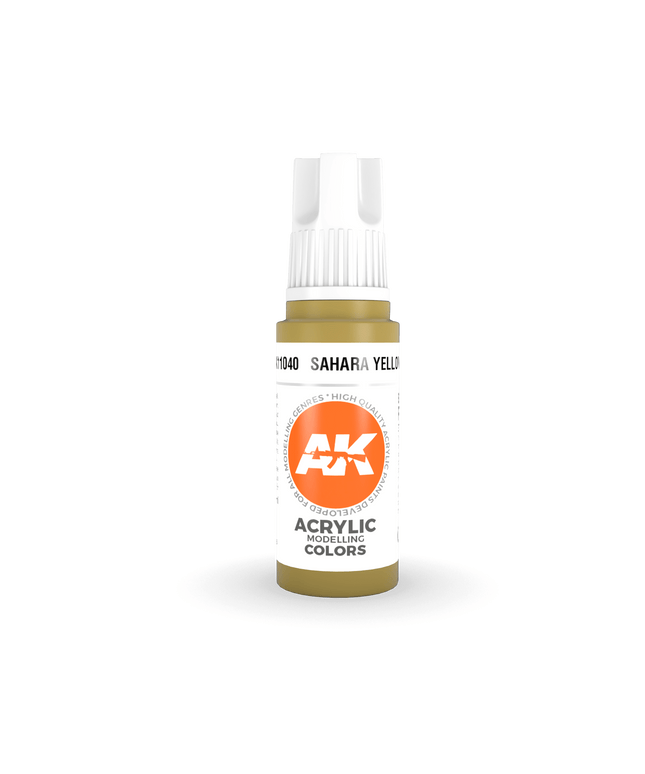 AK ACRYLIC AK11040	Sahara Yellow 17ml