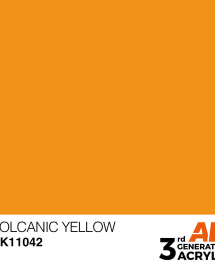 AK ACRYLIC AK11042	Volcanic Yellow 17ml