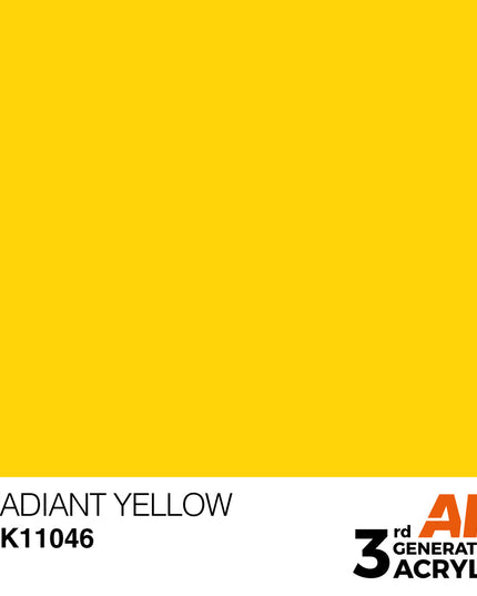 AK ACRYLIC AK11046 Radiant Yellow 17ml