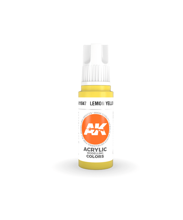 AK ACRYLIC AK11047 Lemon Yellow 17ml