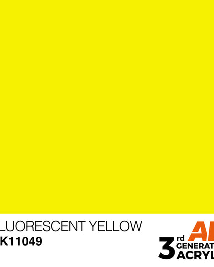 AK ACRYLIC AK11049 Fluorescent Yellow