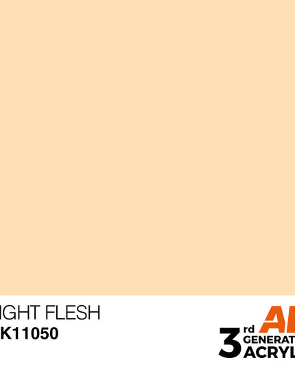 AK ACRYLIC AK11050 Light Flesh 17ml