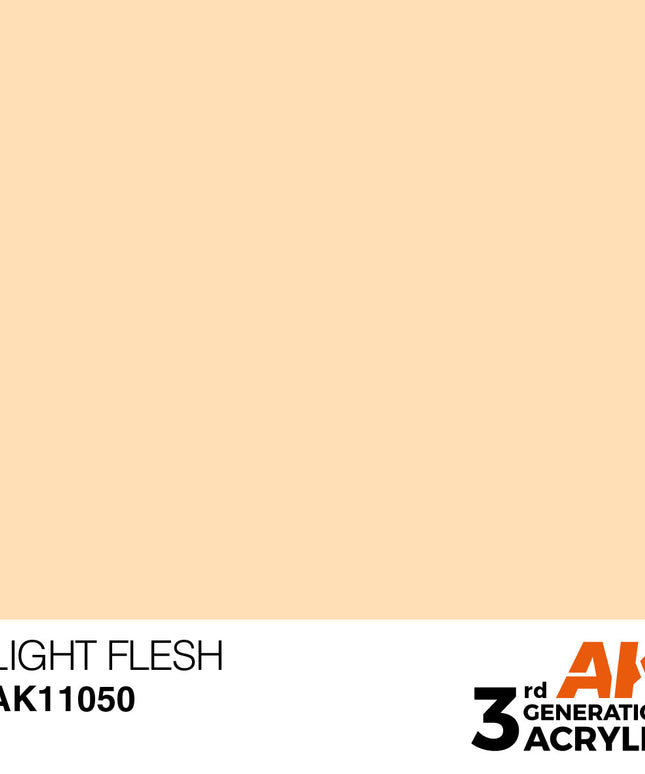 AK ACRYLIC AK11050 Light Flesh 17ml