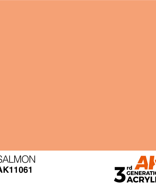 AK ACRYLIC AK11061 Salmon 17ml