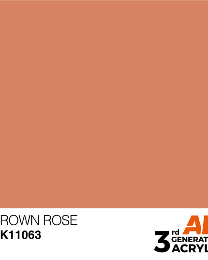 AK ACRYLIC AK11063 Brown Rose 17ml