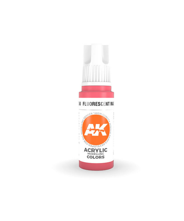AK ACRYLIC AK11068 Fluorescent Magenta 17ml