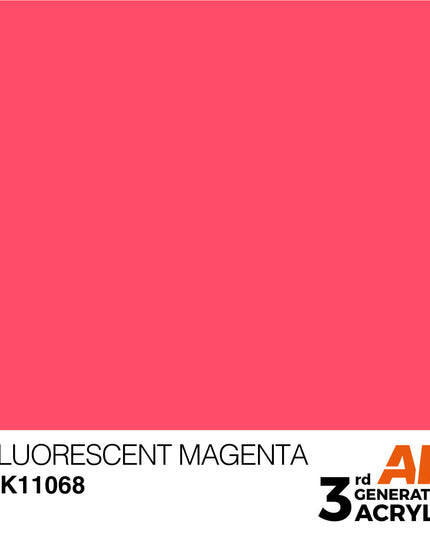 AK ACRYLIC AK11068 Fluorescent Magenta 17ml