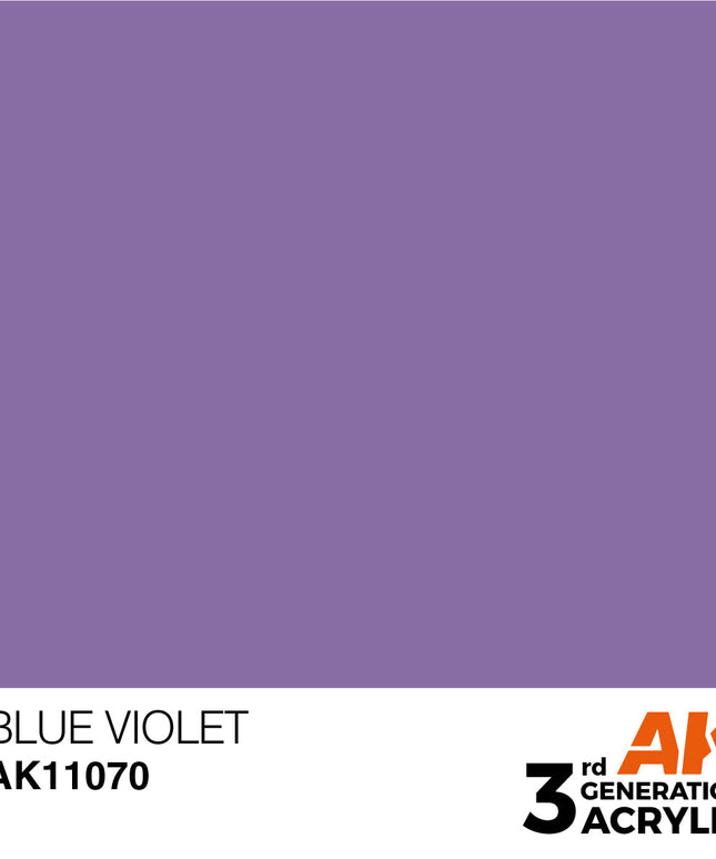 AK ACRYLIC AK11070 Blue Violet 17ml
