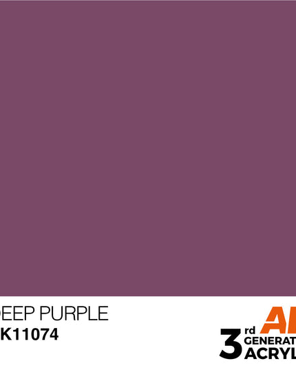 AK ACRYLIC AK11074 Deep Purple 17ml