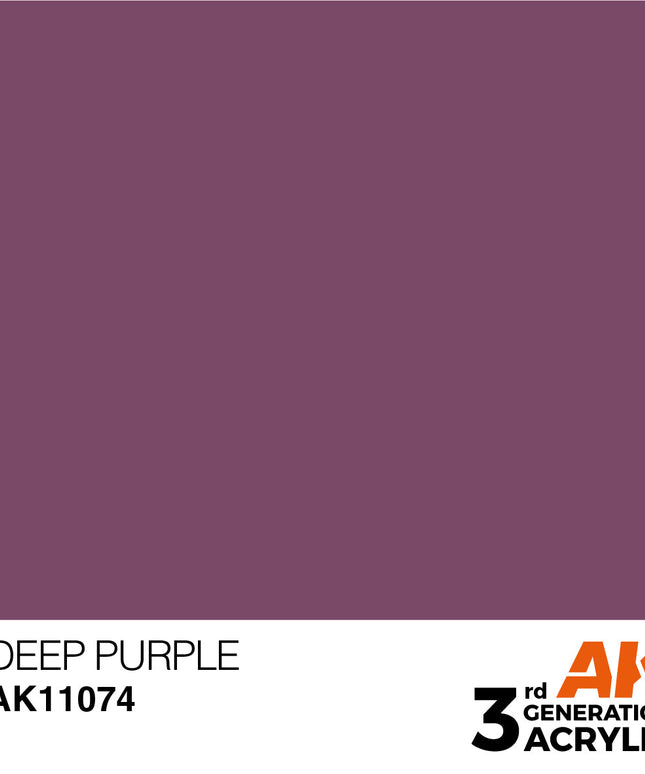 AK ACRYLIC AK11074 Deep Purple 17ml
