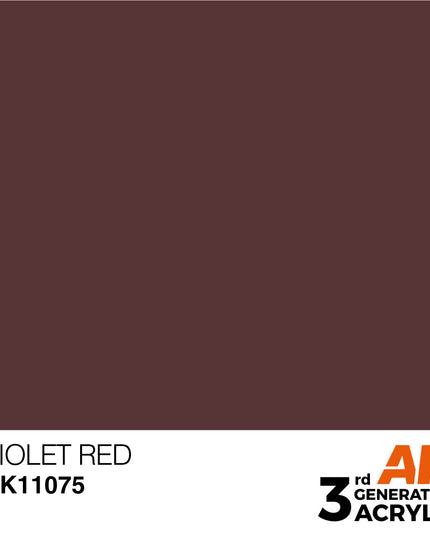 AK ACRYLIC AK11075 Violet Red 17ml