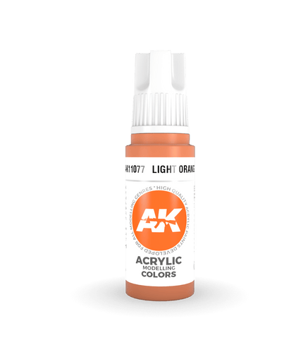 AK ACRYLIC AK11077 Light Orange 17ml