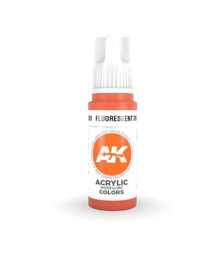 AK ACRYLIC AK11081 Fluorescent Orange 17ml