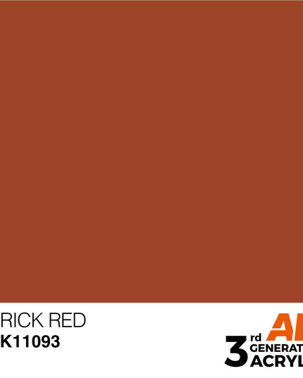 AK ACRYLIC AK11093 Brick Red 17ml