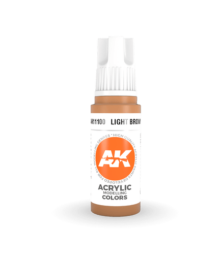 AK ACRYLIC AK11100 Light Brown 17ml