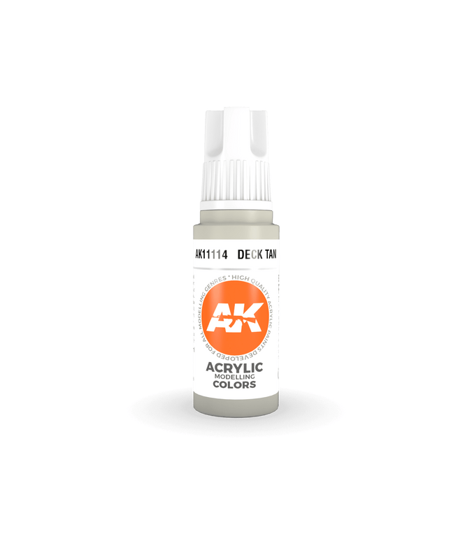 AK ACRYLIC AK11114 Deck Tan 17ml