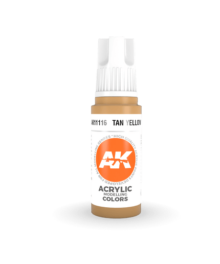 AK ACRYLIC AK11116 Tan Yellow 17ml