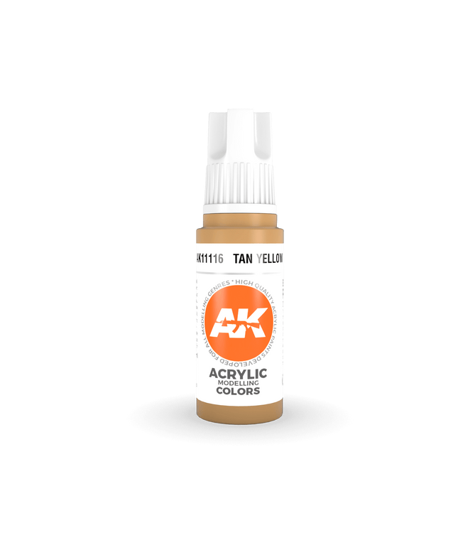 AK ACRYLIC AK11116 Tan Yellow 17ml
