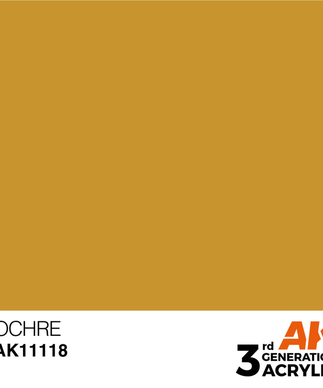 AK ACRYLIC AK11118 Ocher 17ml