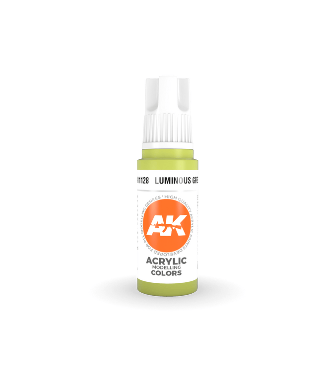 AK ACRYLIC AK11128 Luminous Green 17ml