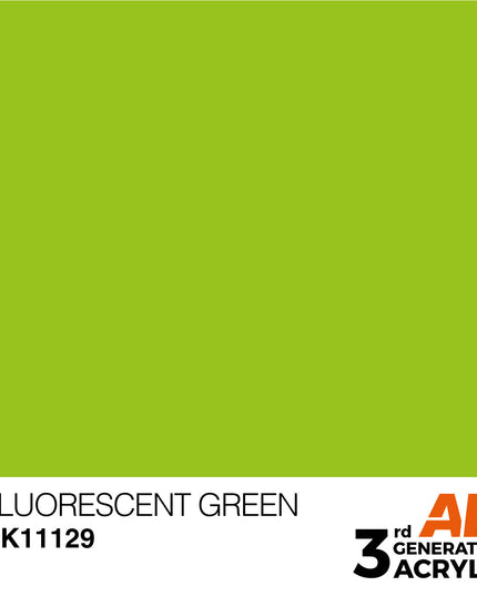 AK ACRYLIC AK11129 Fluorescent Green 17ml