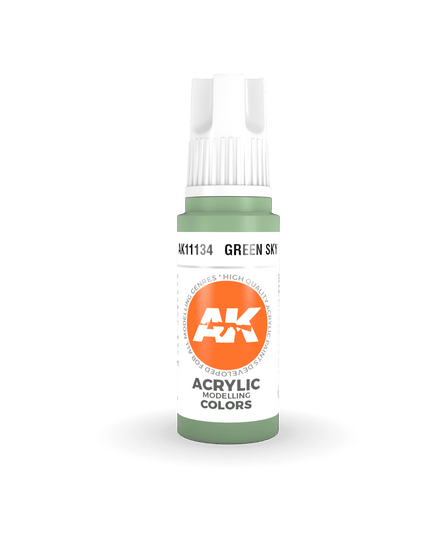 AK ACRYLIC AK11134 Green Sky 17ml