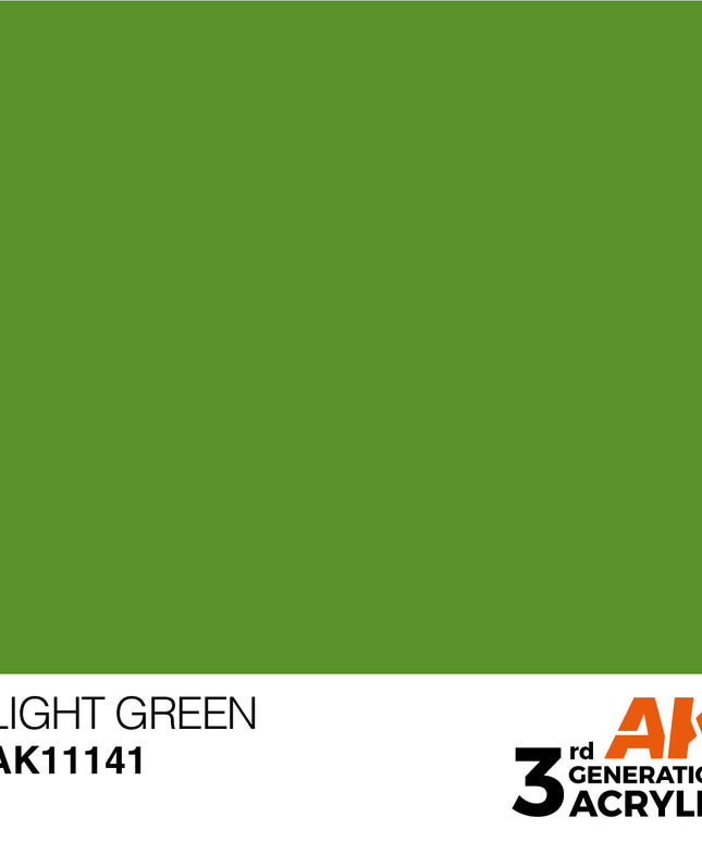 AK ACRYLIC AK11141 Light Green 17ml