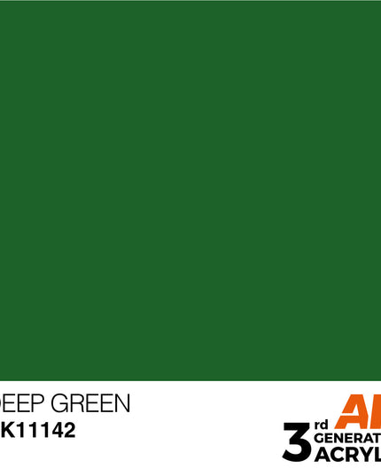 AK ACRYLIC AK11142 Deep Green intense 17ml
