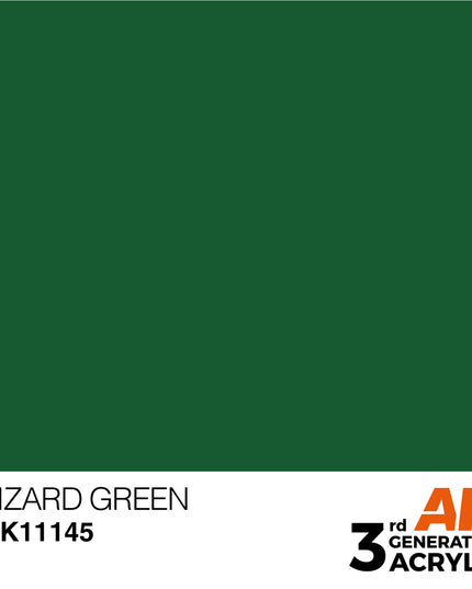 AK ACRYLIC AK11145 Lizard Green 17ml