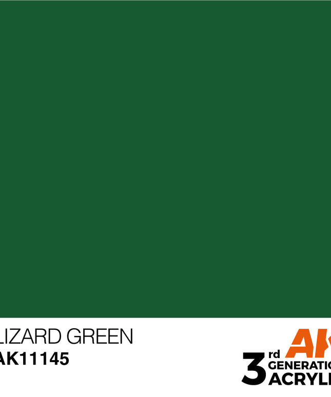 AK ACRYLIC AK11145 Lizard Green 17ml