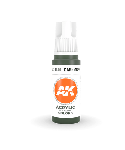 AK ACRYLIC AK11146 Dark Green 17ml