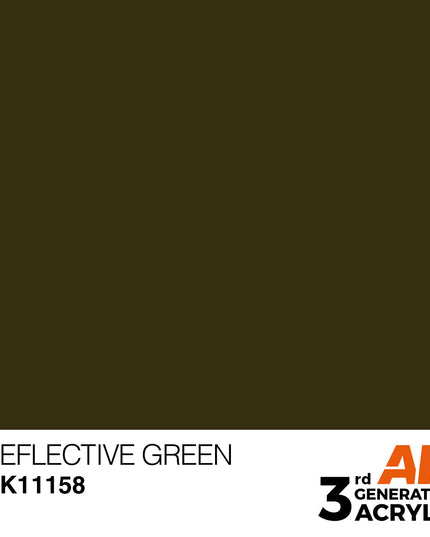 AK ACRYLIC AK11158 Reflective Green 17ml