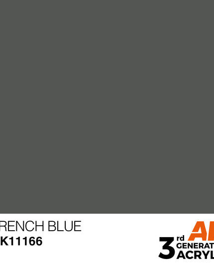 AK ACRYLIC AK11166 French Blue 17ml