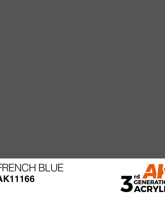 AK ACRYLIC AK11166 French Blue 17ml