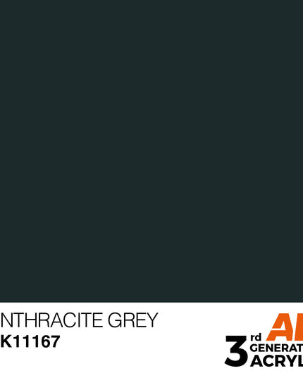 AK ACRYLIC AK11167 Anthracite Grey 17ml