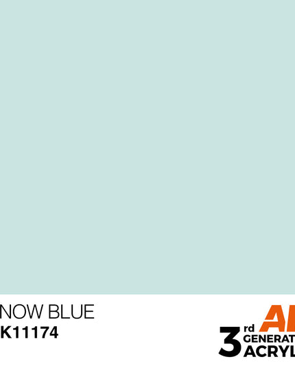 AK ACRYLIC AK11174 Snow Blue 17ml