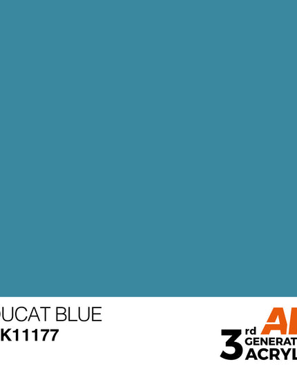AK ACRYLIC AK11177 Ducat Blue 17ml