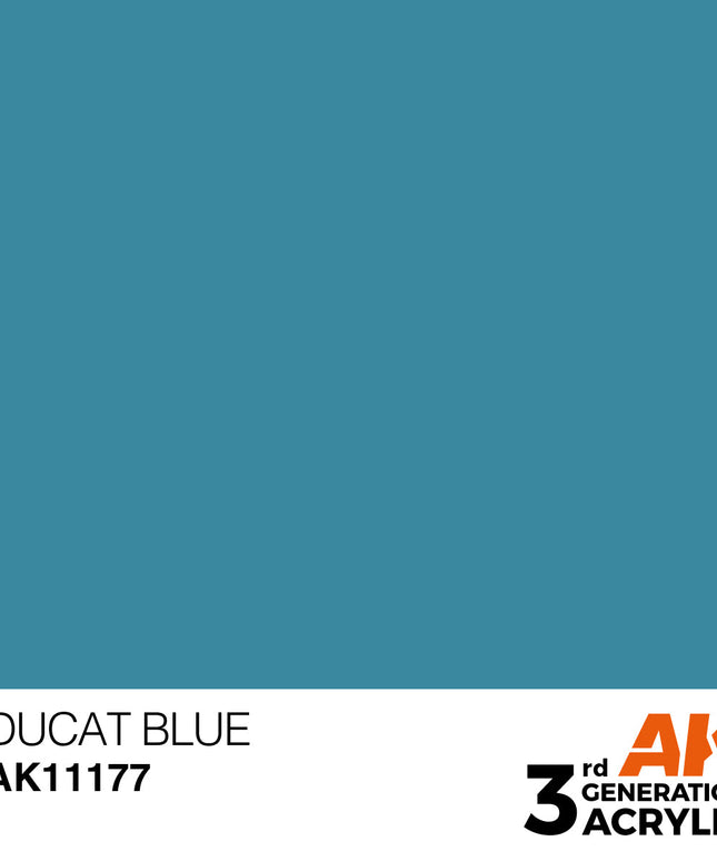 AK ACRYLIC AK11177 Ducat Blue 17ml