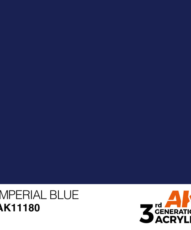 AK ACRYLIC AK11180 Imperial Blue 17ml