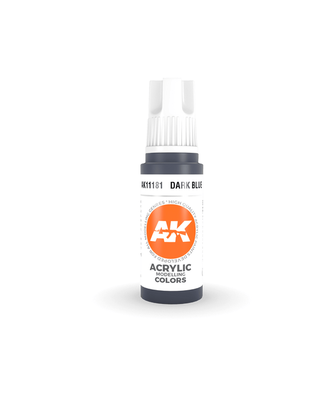 AK ACRYLIC AK11181 Dark Blue 17ml
