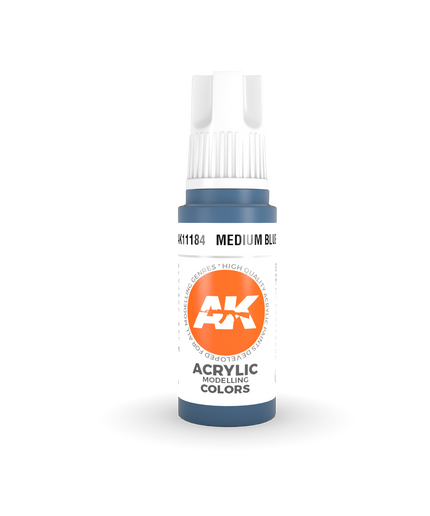 AK ACRYLIC AK11184 Medium Blue 17ml