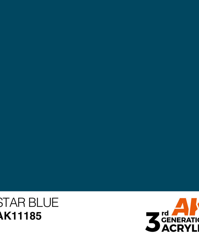 AK ACRYLIC AK11185 Star Blue 17ml
