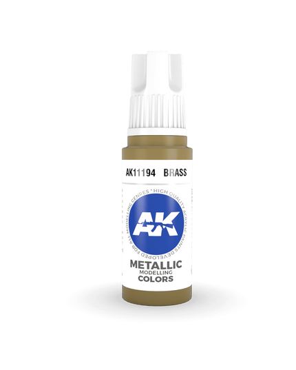 AK ACRYLIC AK11194 Brass 17ml