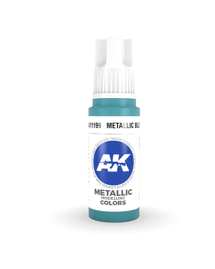 AK ACRYLIC AK11199 Metallic Blue Metallic 17ml
